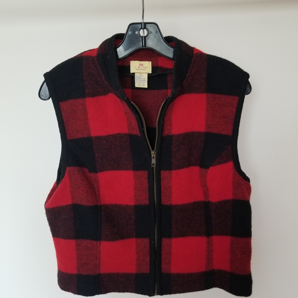 2 for $35*Vintage Limited 80s/90s wool vest